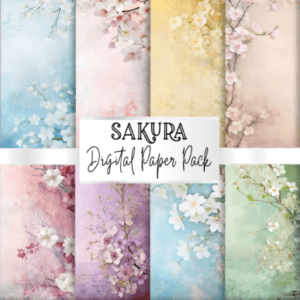 Sakura Digital Backgrounds